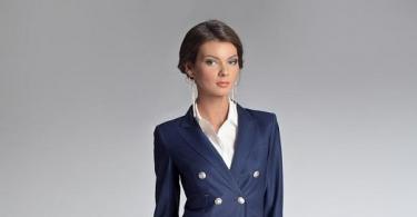 Синий женский пиджак – модная вещь стильного гардероба (50 фото) Светло голубой пиджак с чем носить